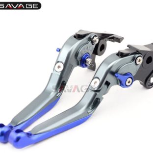 SUZUKI DL1000 V-STROM GSX1300R HAYABUSA SV1000S TL1000R 隼 ハヤブサ フォールディングブレーキレバー＆クラッチレバーセット