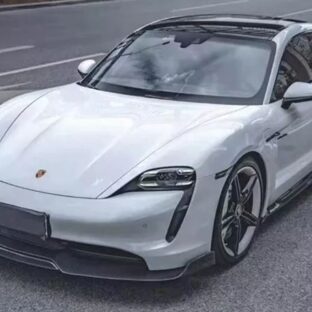 PORSCHE Taycan カーボンリップスポイラー ポルシェ タイカン
