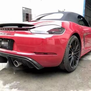 PORSCHE Cayman Boxster GT4スタイル カーボンリアディフューザー ポルシェ ケイマン ボクスター