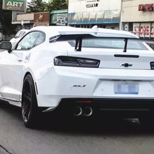 Chevrolet Camaro ZL1 2017-2019 カーボンリアスポイラー カーボンリアウイング 1LEスタイル シボレー カマロ