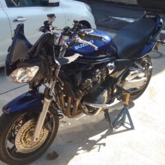 バンディット1200Sのヘッドライトが消える病を修理