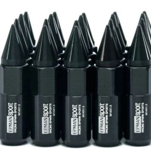 スパイクドアルミホイールナット　20個　汎用　M14x1.5