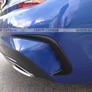 BMW 3シリーズ G20 G28 カーボンリアバンパーガーニッシュ