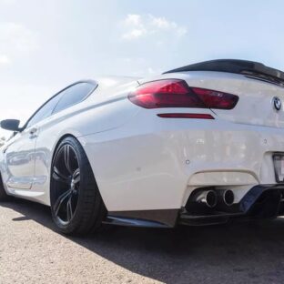 BMW M6 F12 F13 カーボンリアディフューザー カーボンリアアンダーパネル セット