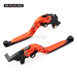 KTM RC 125 200 250 390 DUKE ADV フォールディングブレーキレバー＆クラッチレバーセット