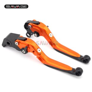 KTM 950 990 Supermoto R/T SMT SMR フォールディングブレーキレバー＆クラッチレバーセット