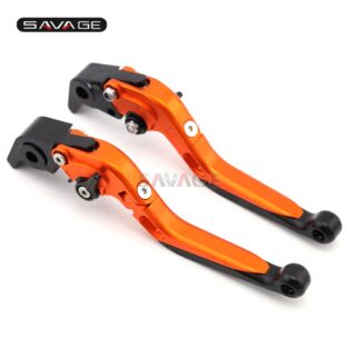 KTM 690 DUKE/R 1190 RC8/R 990 1290 SUPER DUKE/R フォールディングブレーキレバー＆クラッチレバーセット