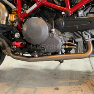 DUCATI Hypermotard 796 ハイパーモタード　触媒レス　触媒ストレート　触スト　マフラー　スリップオン