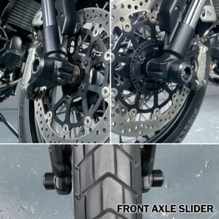 DUCATI SCRAMBLER 1100 アクスルスライダー フロント/リア/前後セット スクランブラー